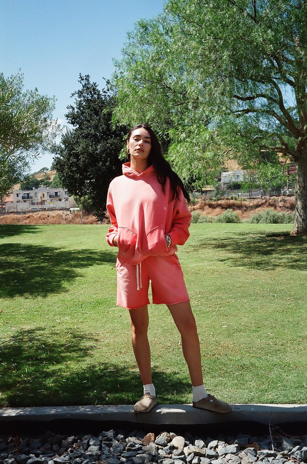 CLASSIC HOODIE 1930 IN AGED CORAL