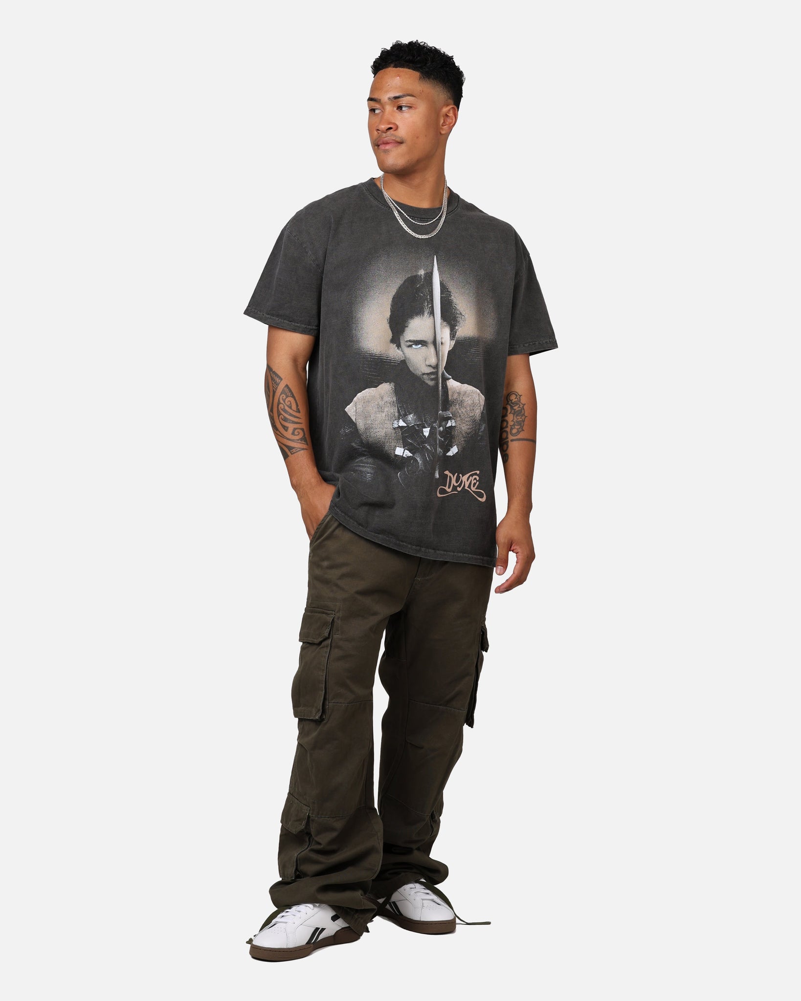 Goat Crew X Dune Chani Heavyweight T-Shirt Black Wash