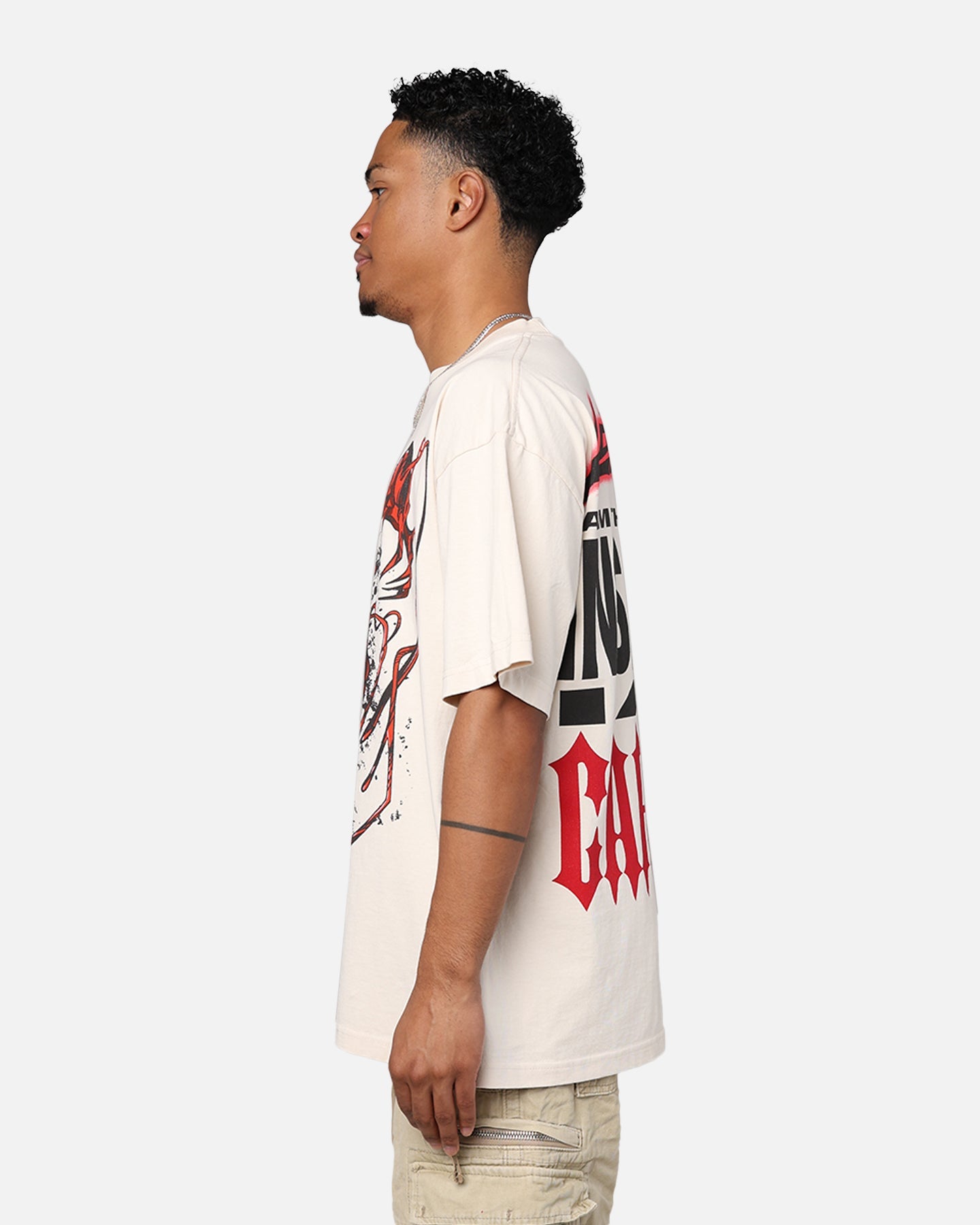 Marvel Spider-Man Carnage T-Shirt Off White