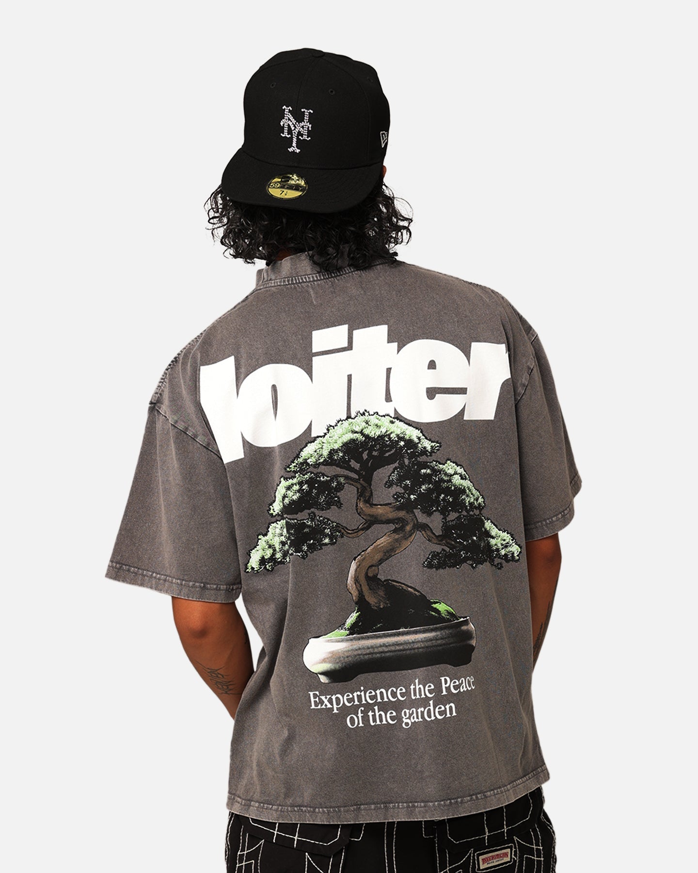 Loiter Bonsai T-Shirt Charcoal