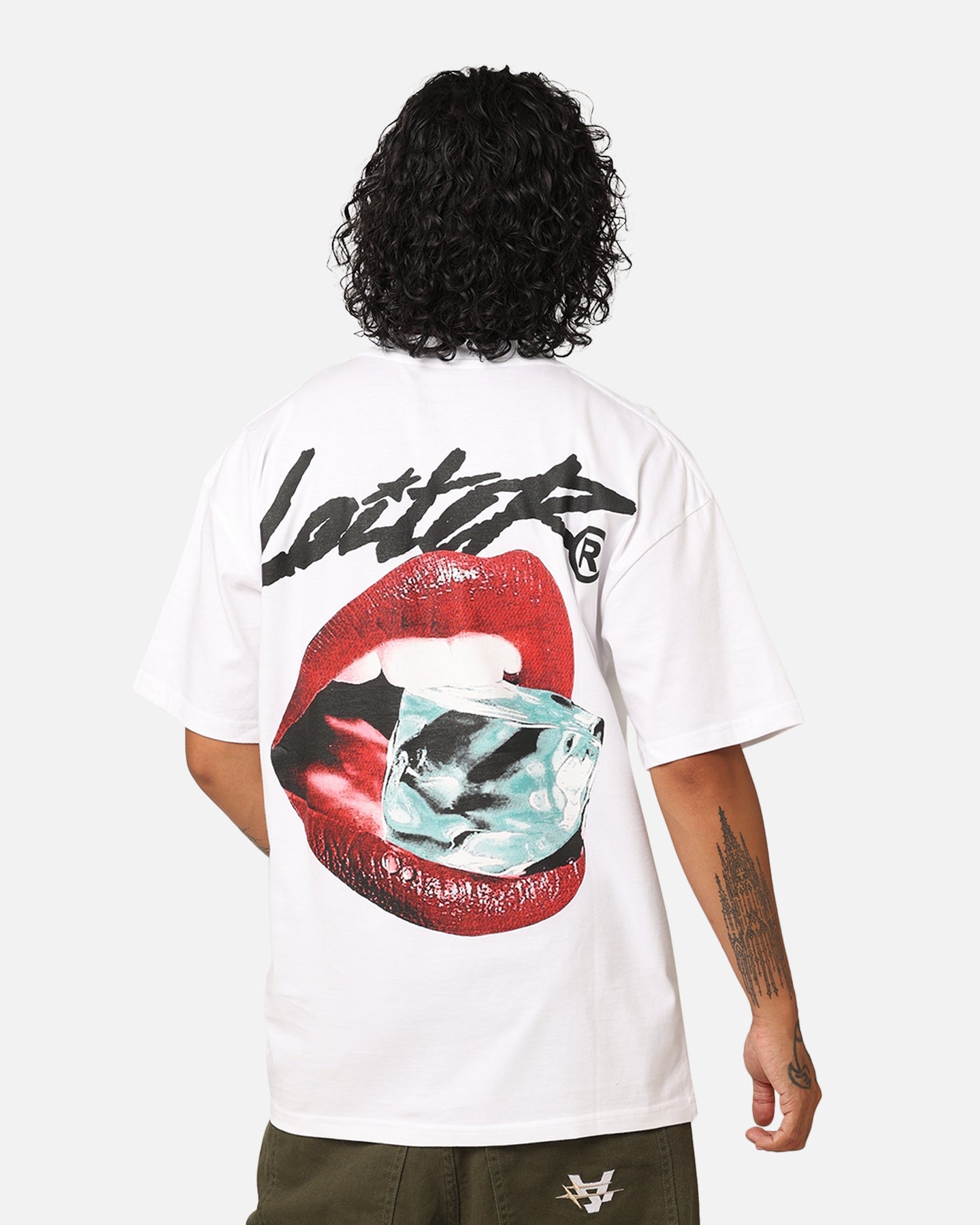 Loiter Cold Lips T-Shirt White