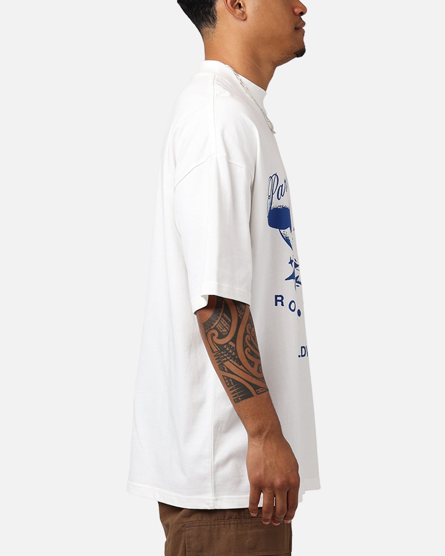 Carré Rollers Oversized T-Shirt Off White