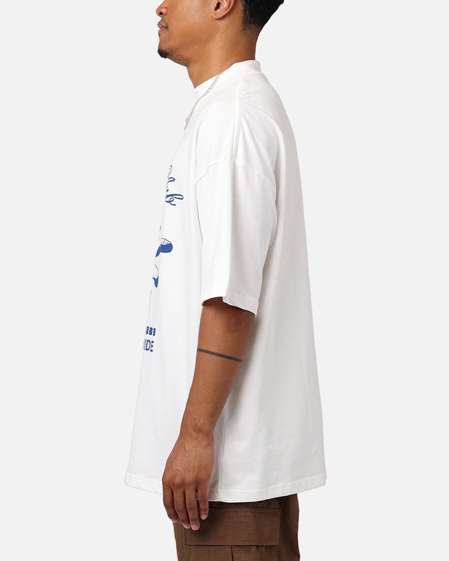 Carré Rollers Oversized T-Shirt Off White