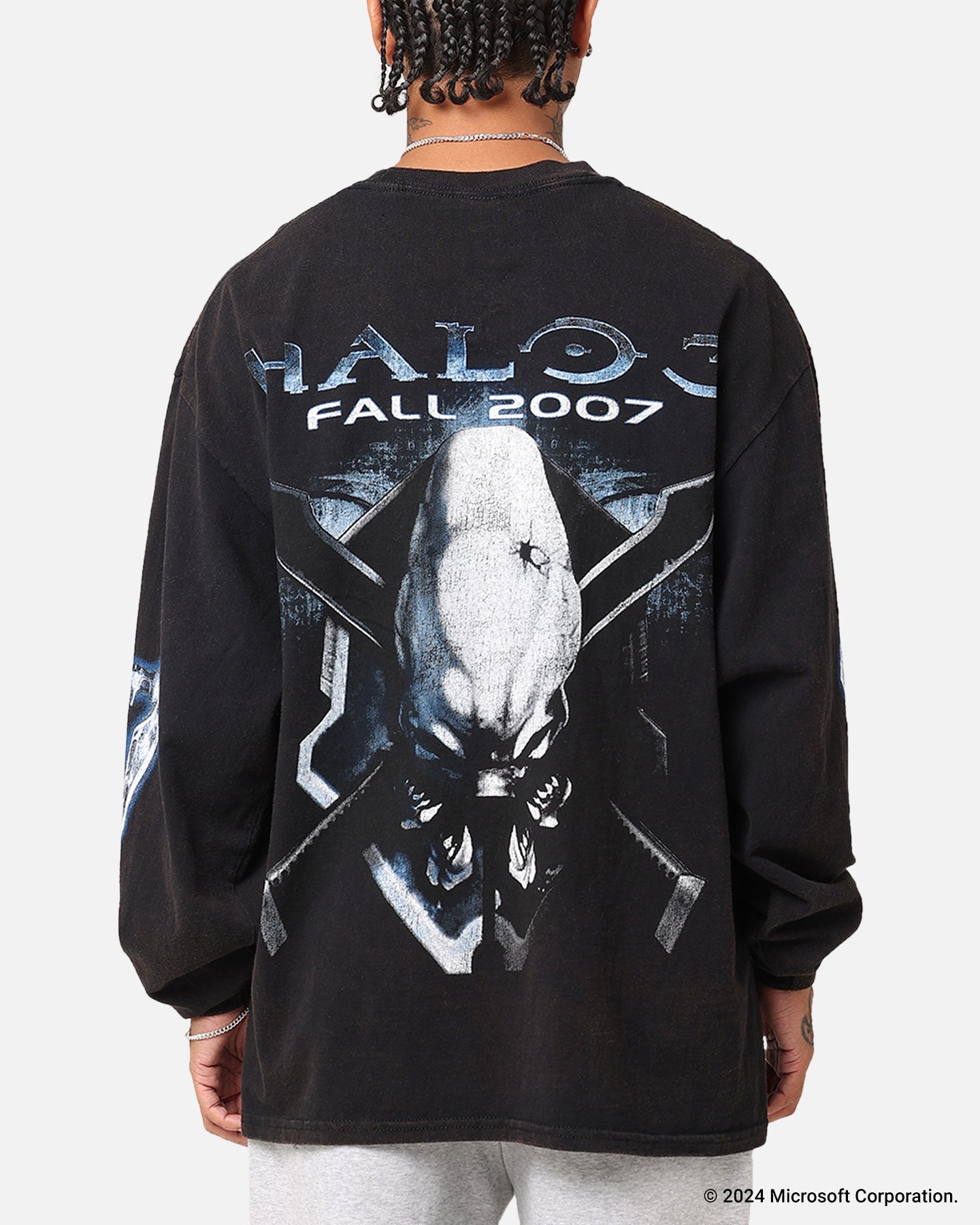 Goat Crew X Halo Halo Legendary Long Sleeve T-Shirt Black