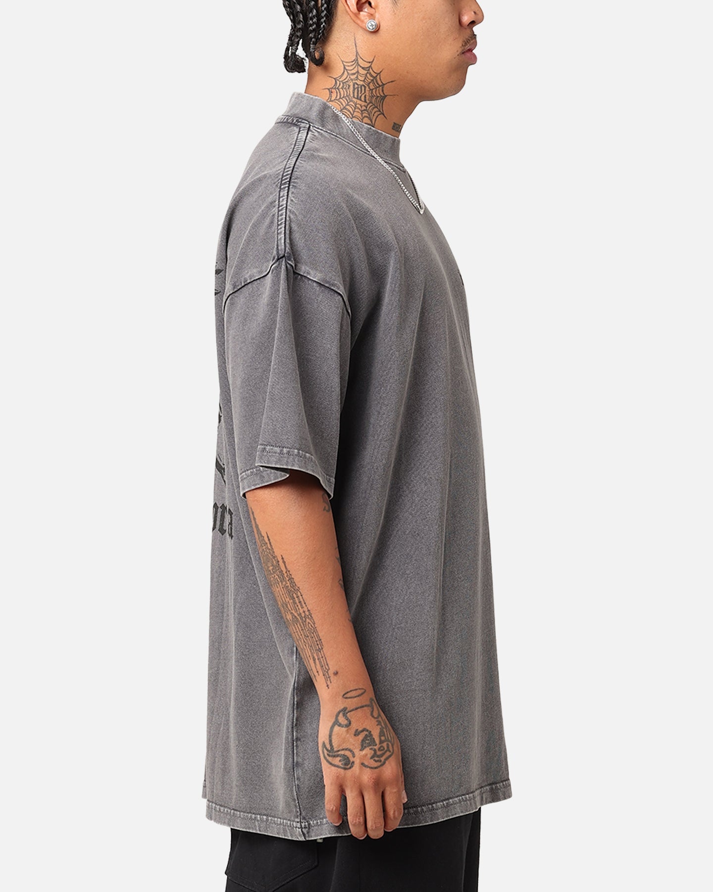 Saint Morta Ethereal T-Shirt Washed Charcoal