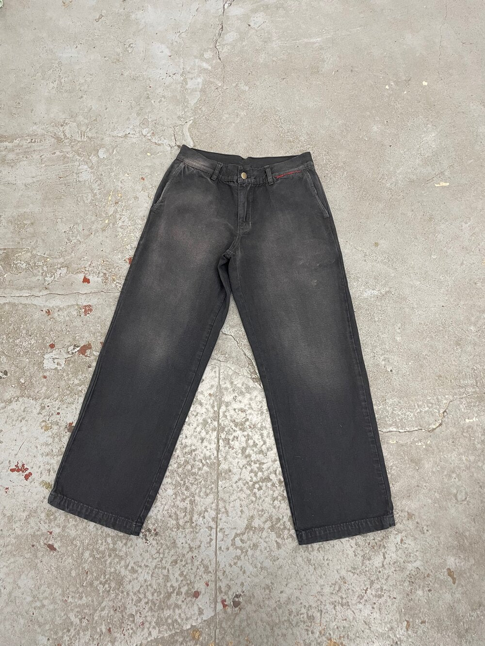 MOOJI WORK PANTS 02 AGED BLACK