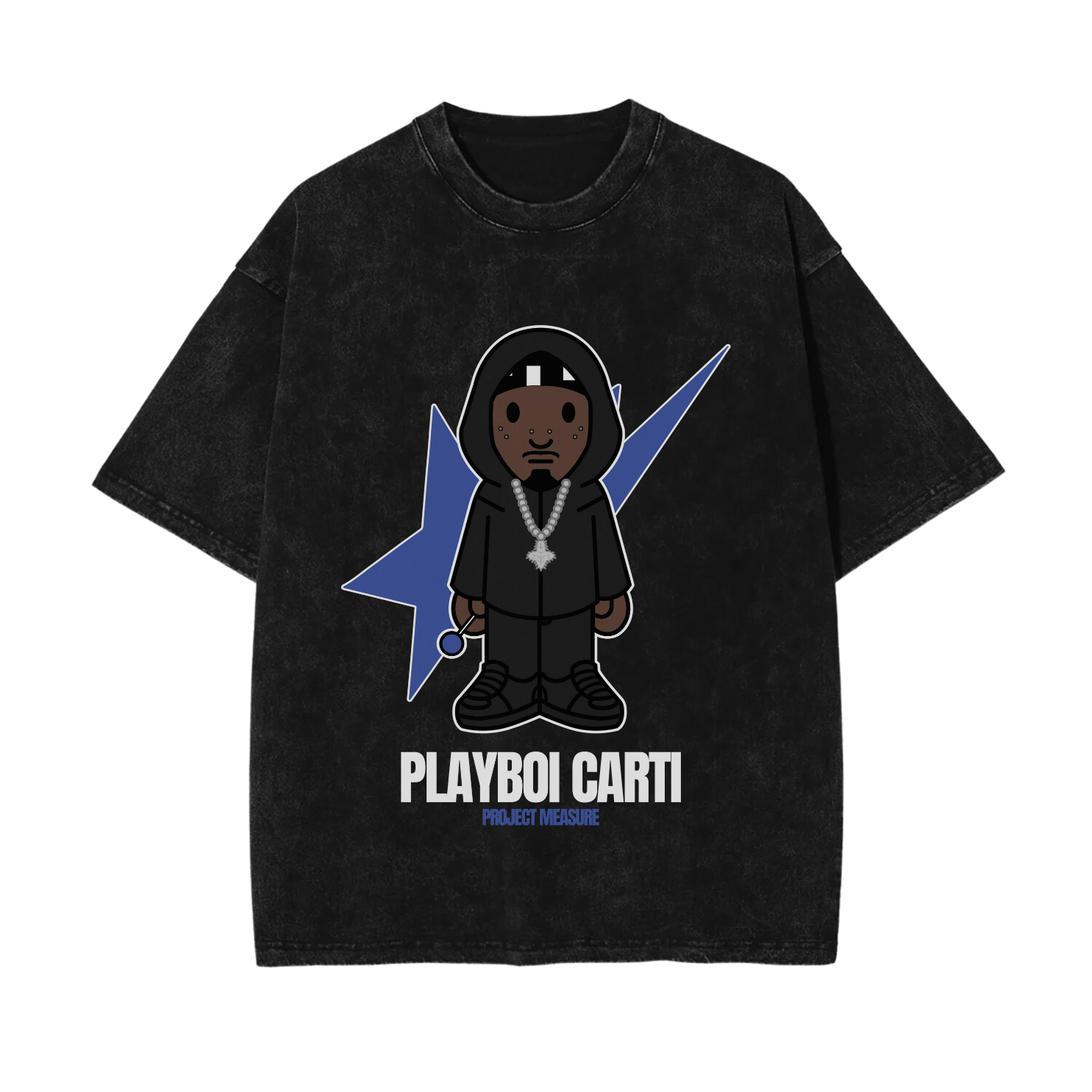 BLACK BABY CARTI TEE