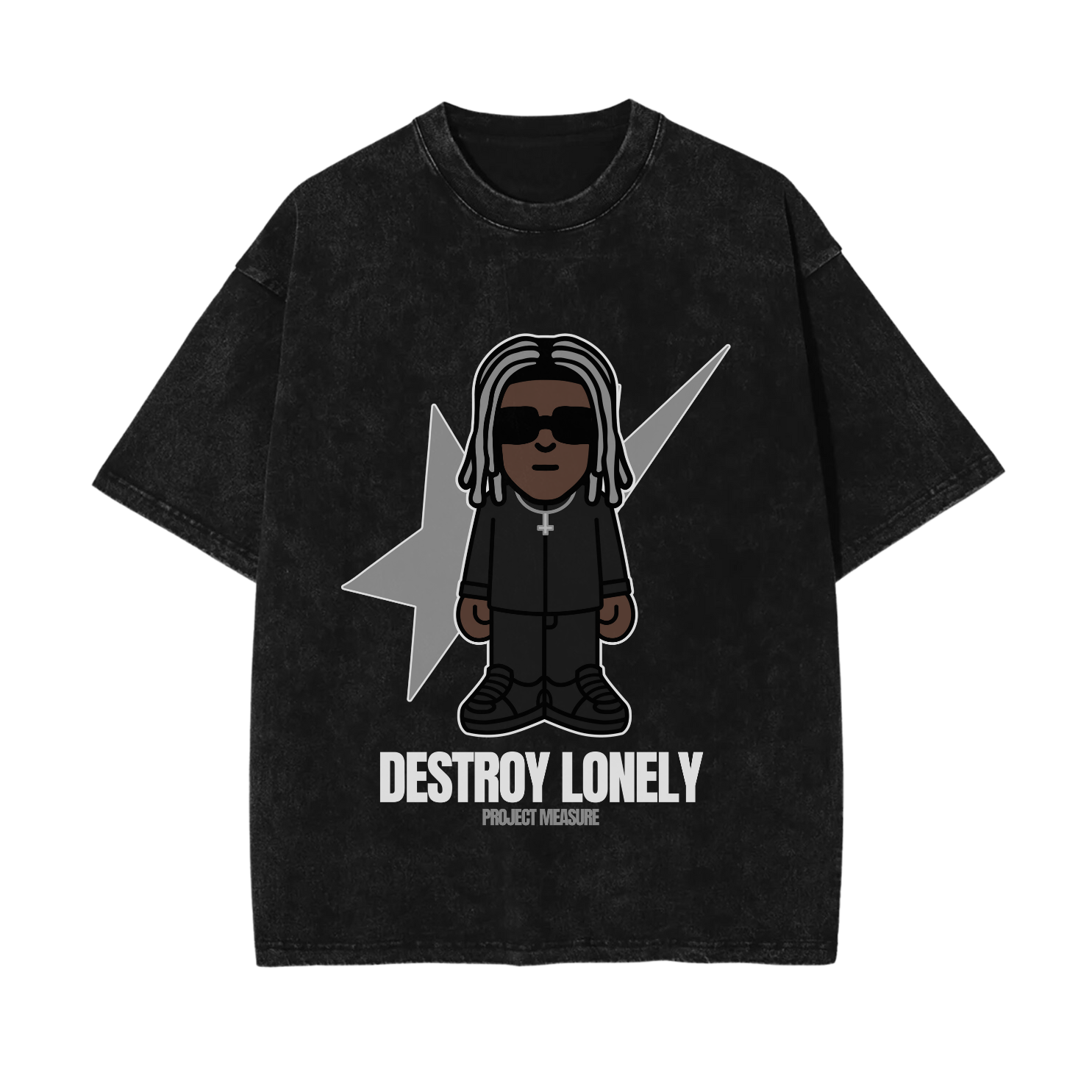 BLACK BABY LONE TEE