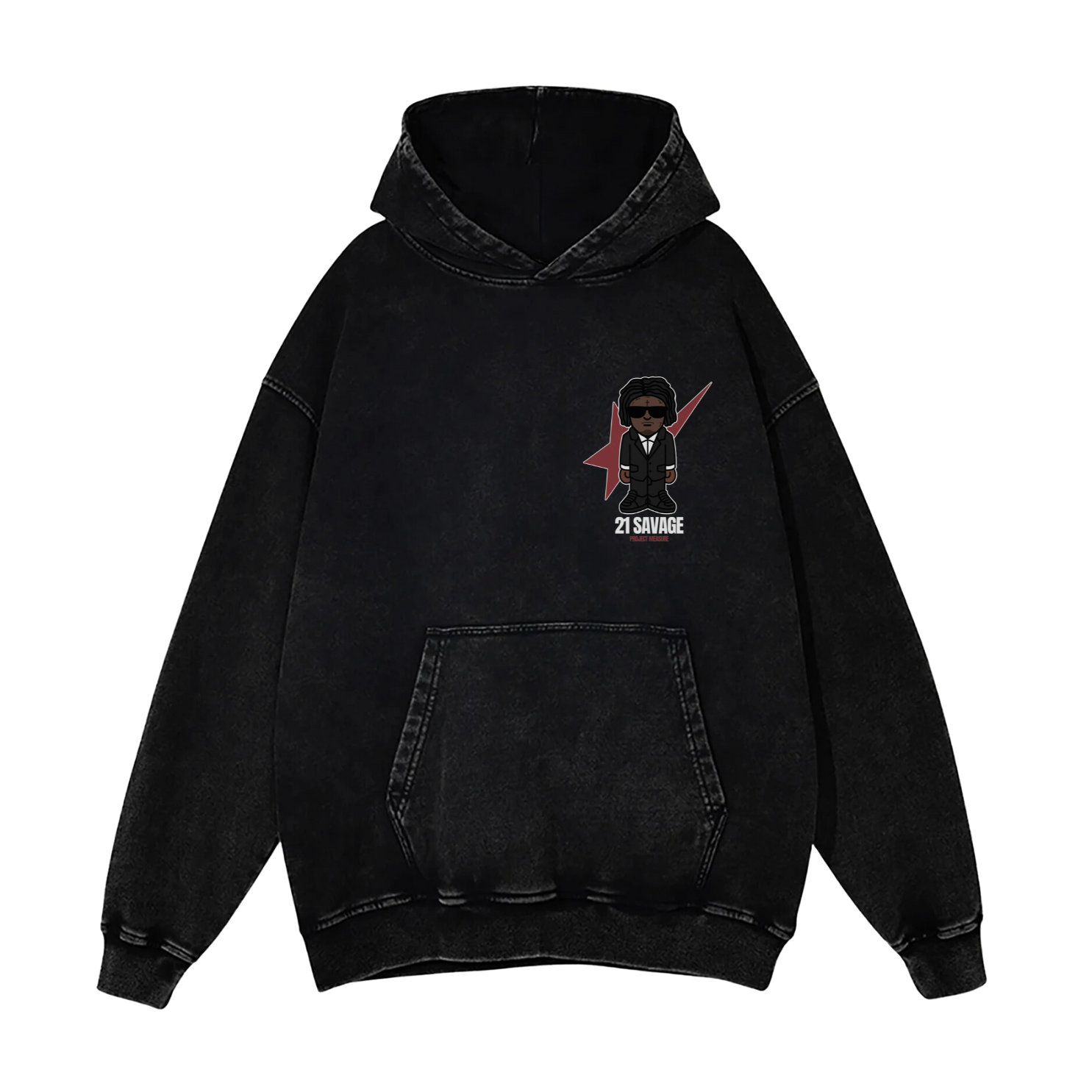 BLACK BABY 21 HOODIE