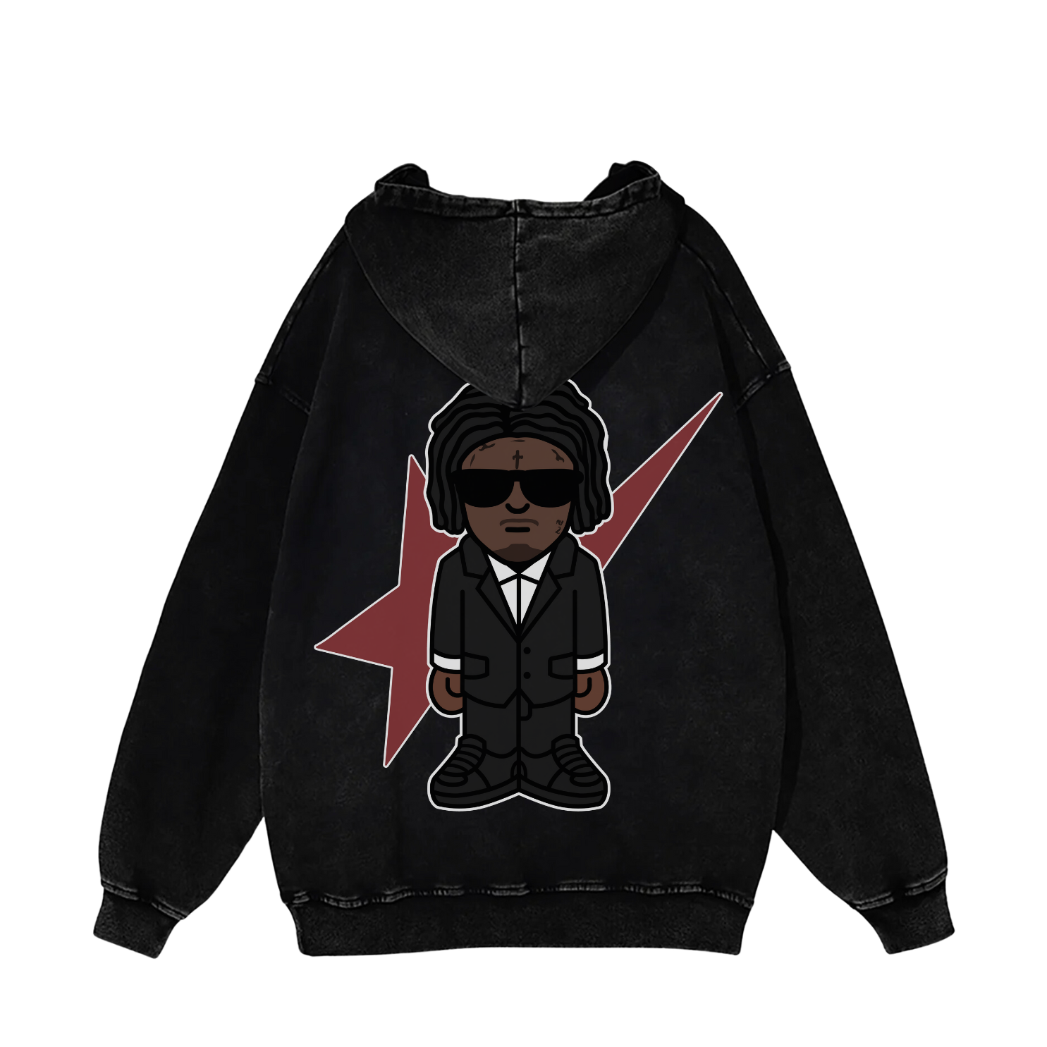 BLACK BABY 21 HOODIE