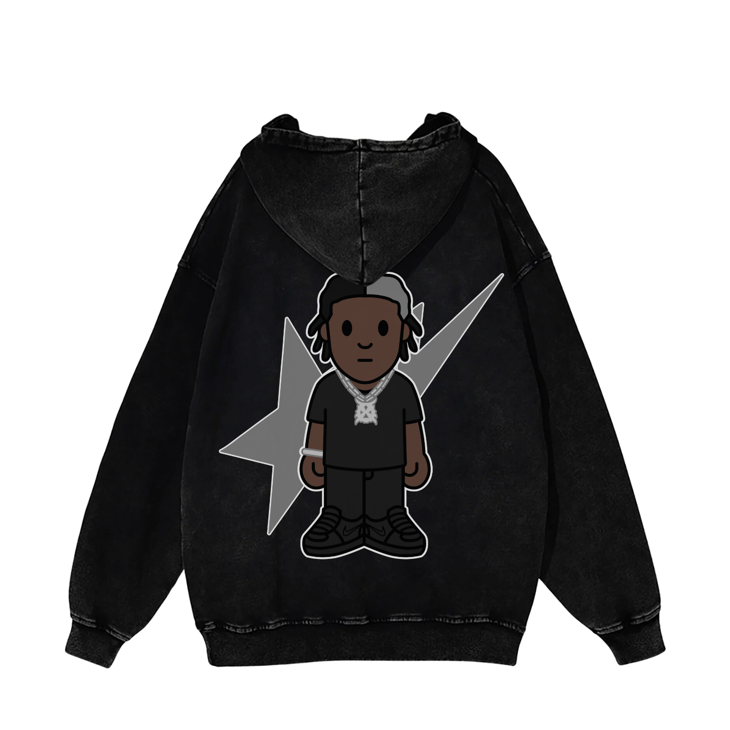 BLACK BABY KEN HOODIE