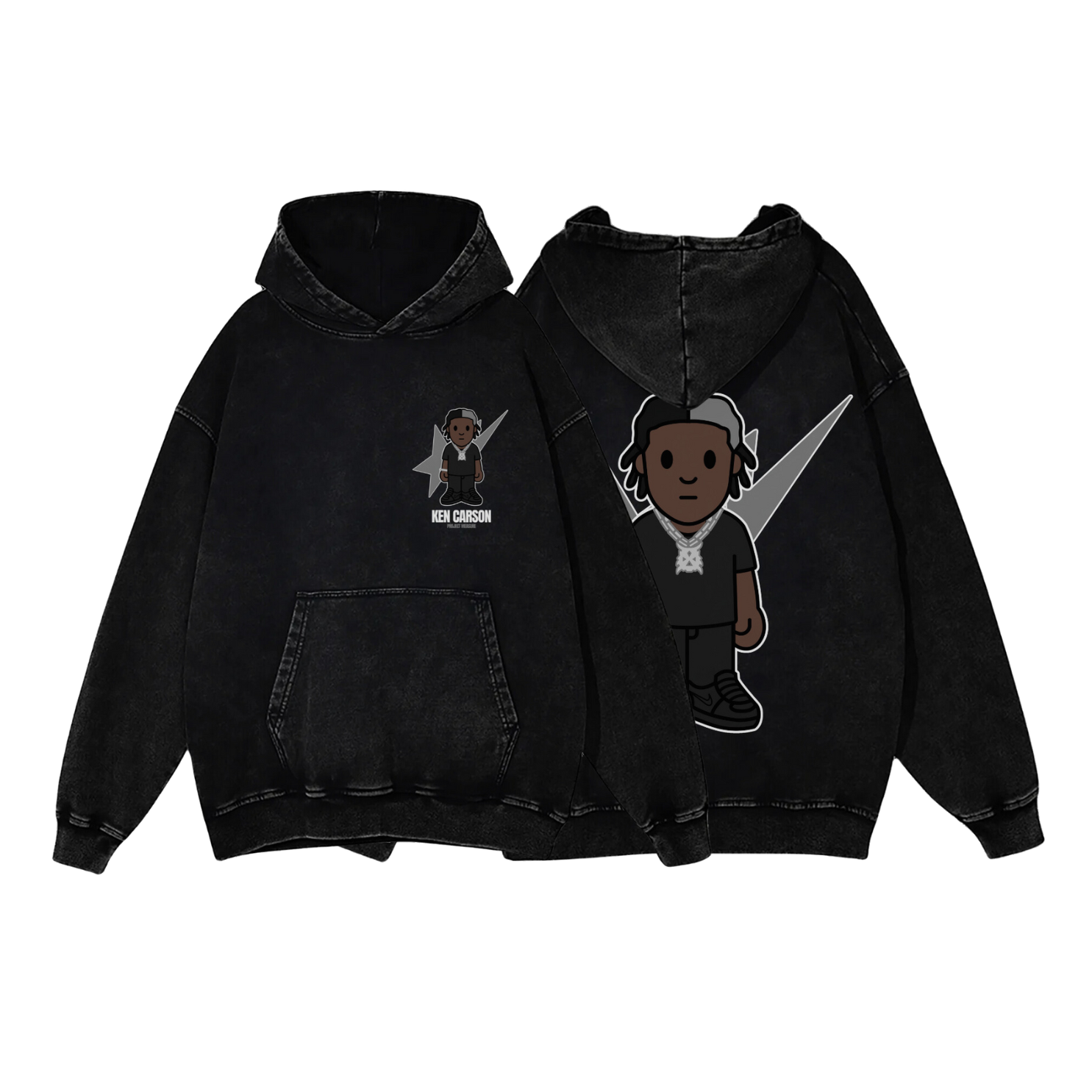 BLACK BABY KEN HOODIE