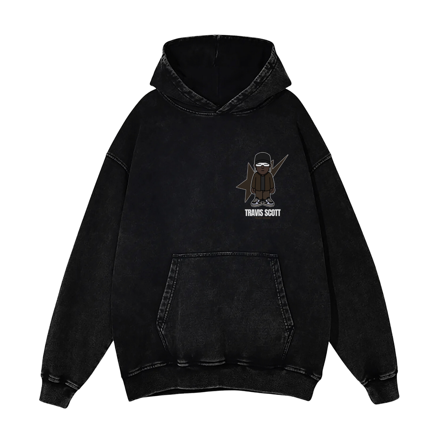 BLACK BABY TRAVIS HOODIE