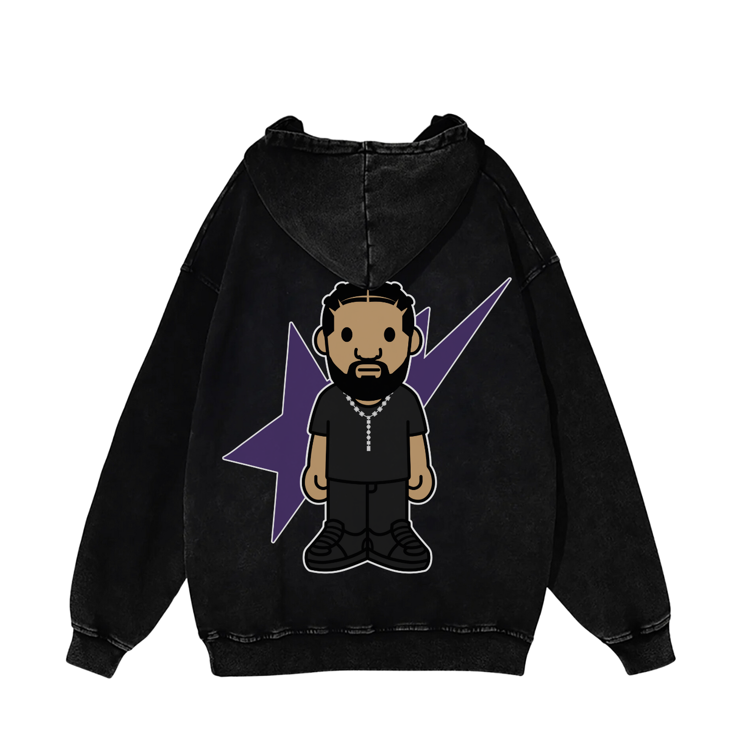 BLACK BABY DRAKE HOODIE