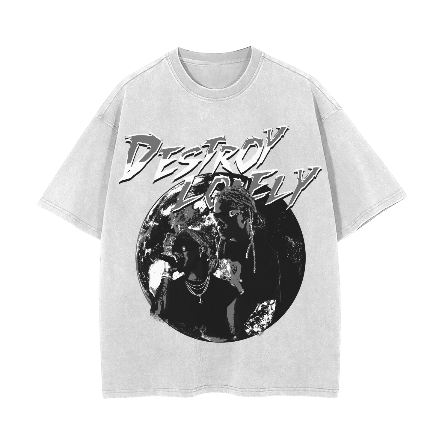 WHITE LONE WORLD TEE