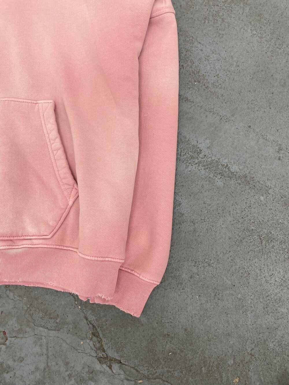 OVERSIZE CROP HOODIE AGED MAUVE