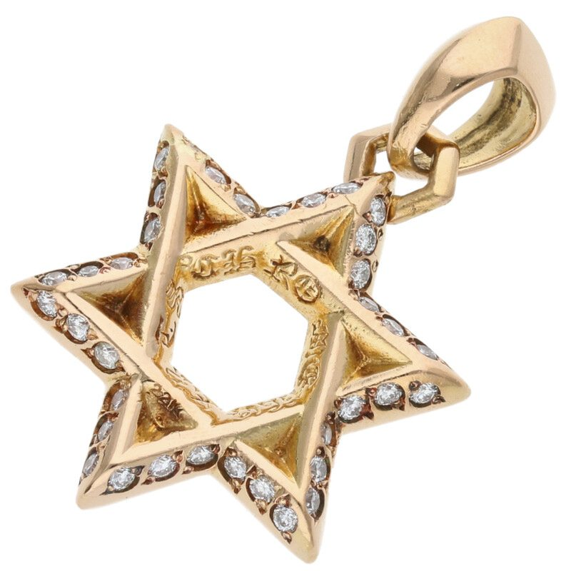 22K STAR OF DAVID PENDANT P/D/Star of David Pendant