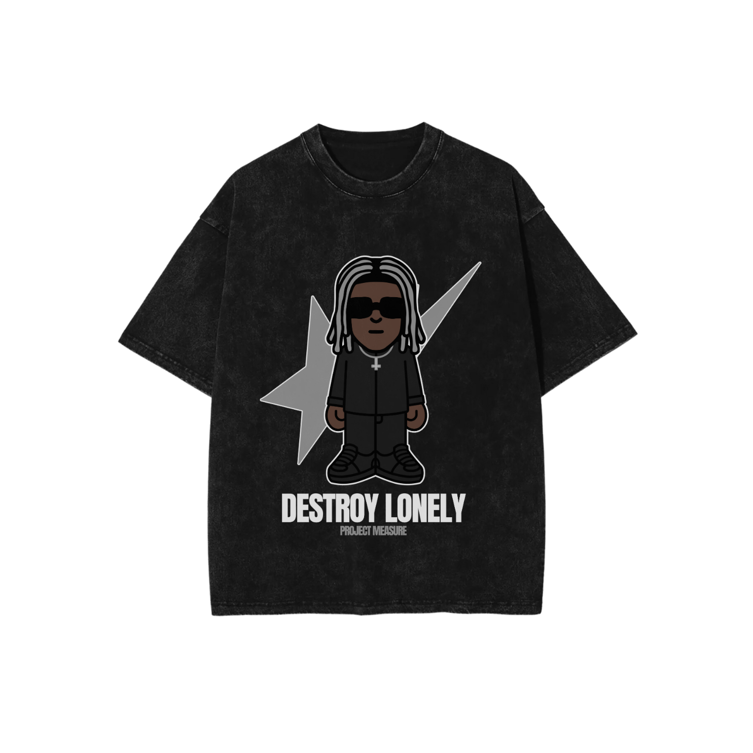 BLACK BABY LONE TEE