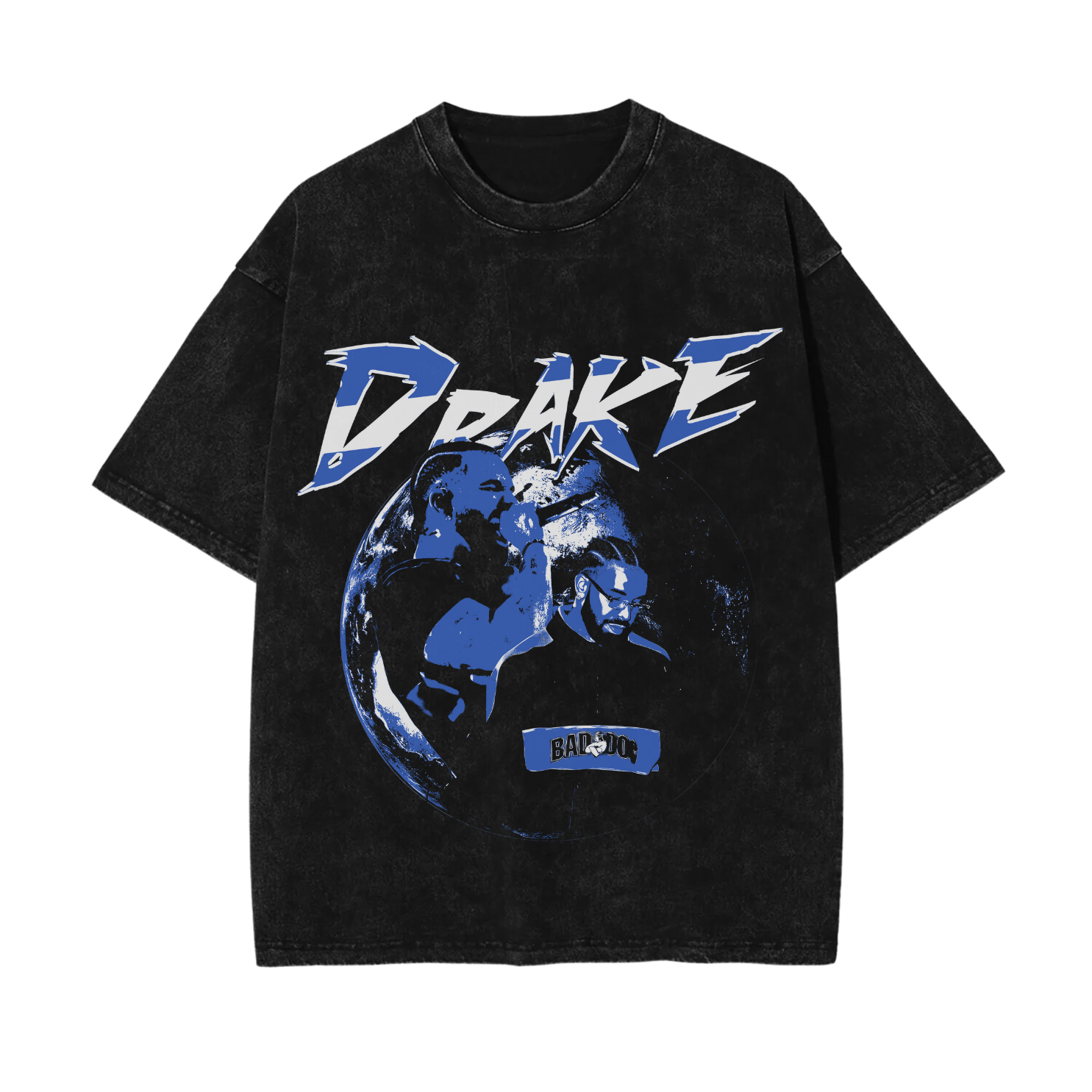 BLACK DRAKE WORLD TEE