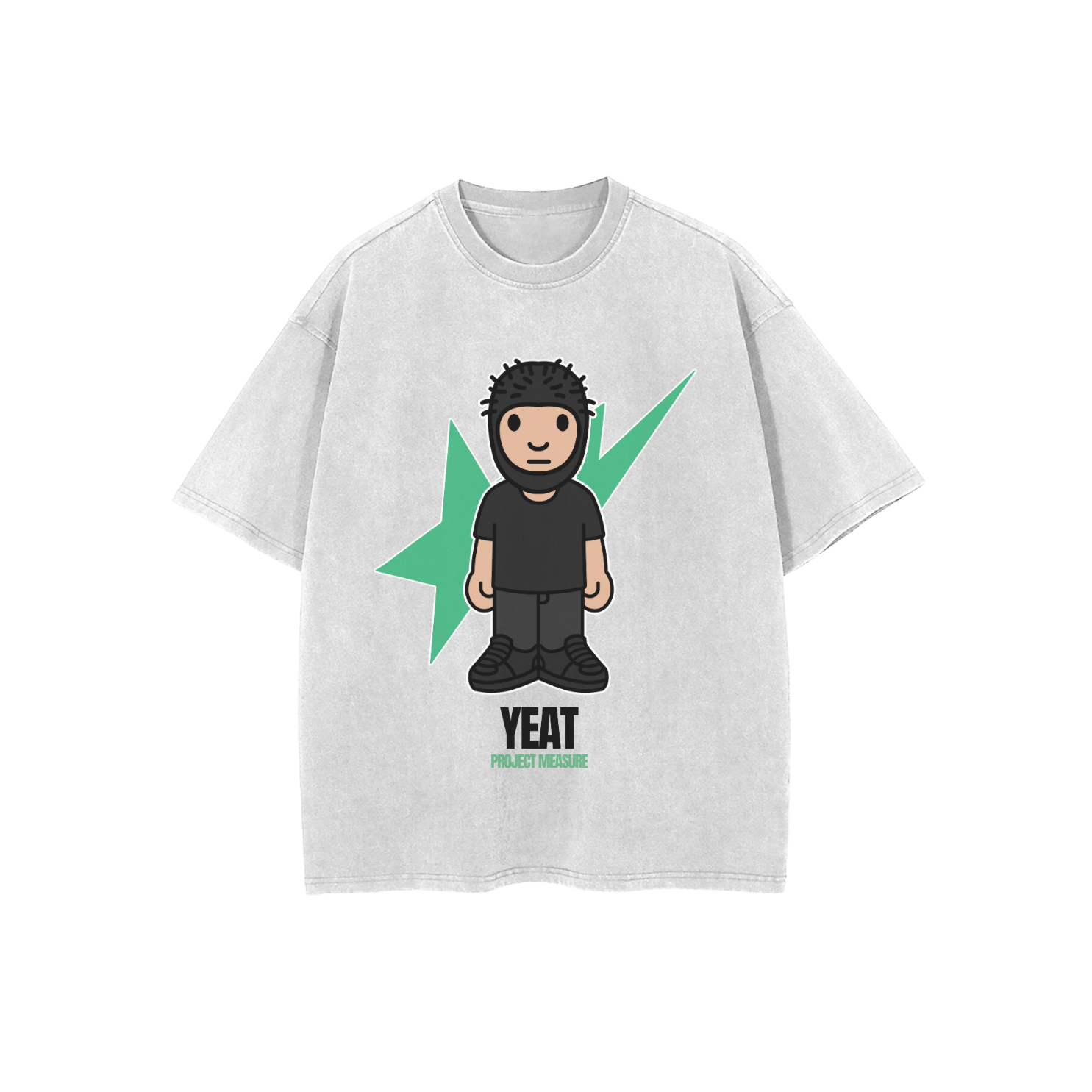 WHITE BABY YEAT TEE