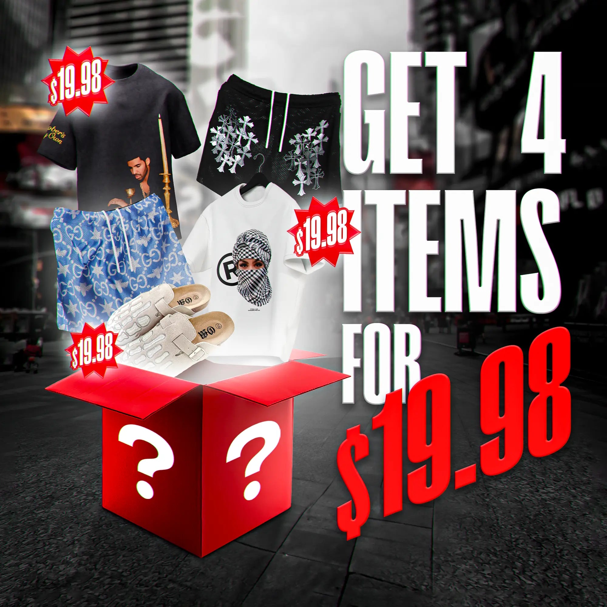 Jumbo Mystery Box - $19.98 SPECIAL