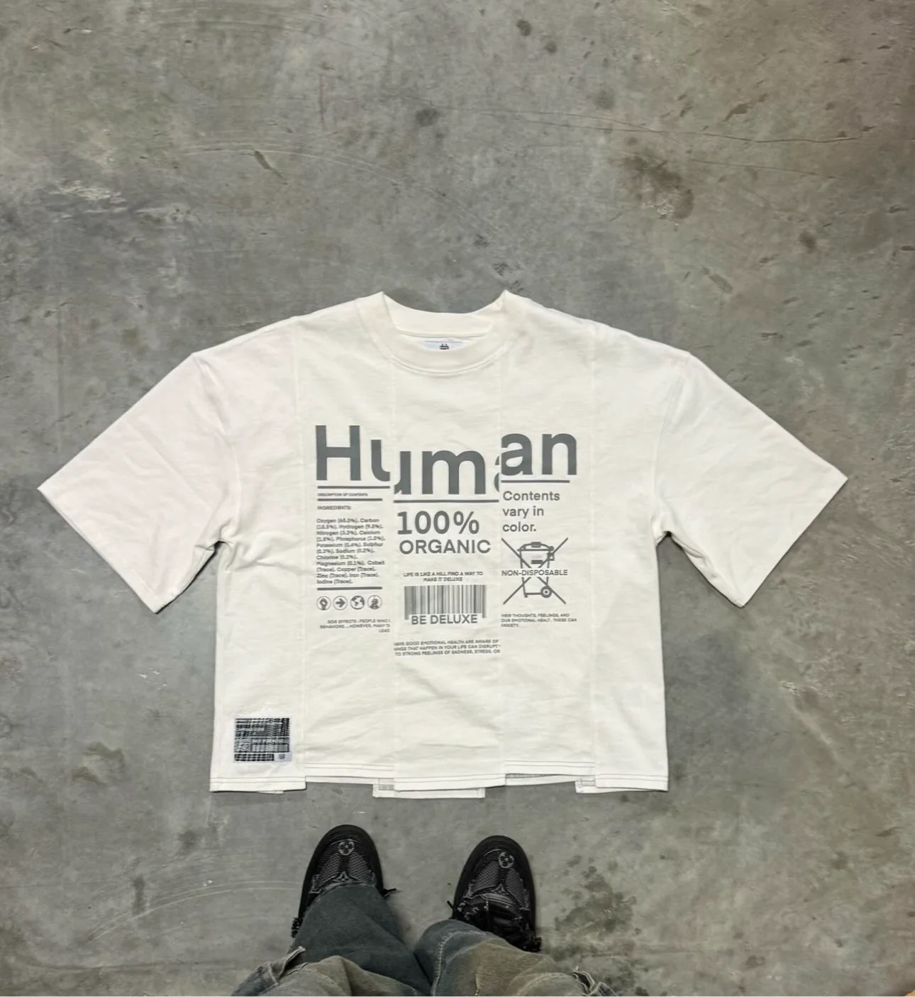 HUMAN TEE - Frost