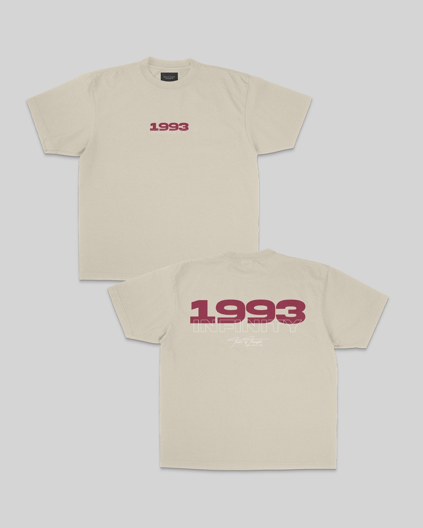 1993 Oversized Oatmeal Tee