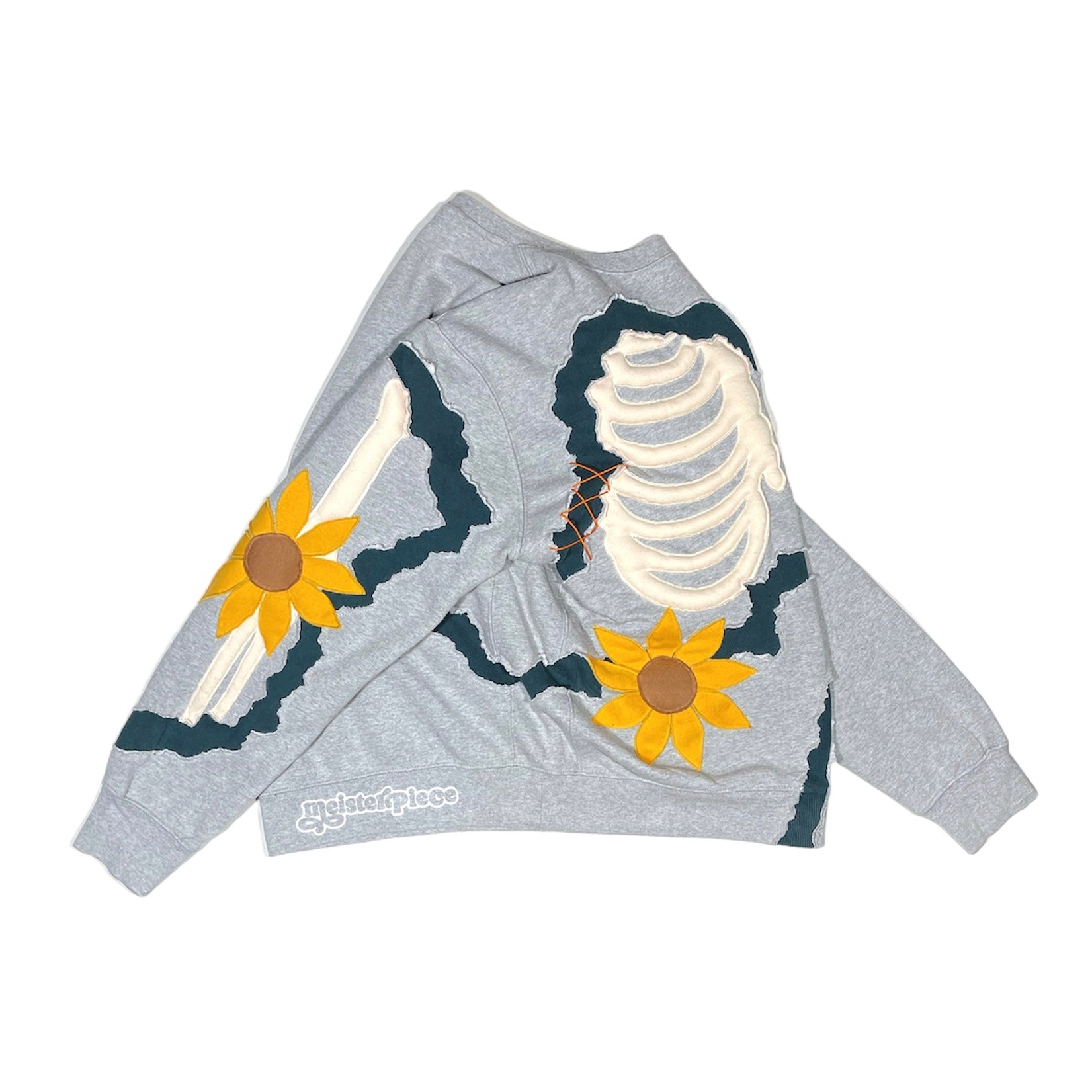 THE SUN FLOWER SKELETON NIKE CREWNECK