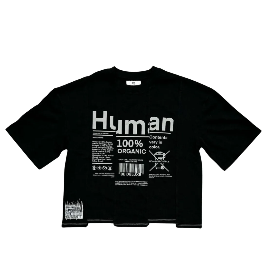 HUMAN TEE - Onyx