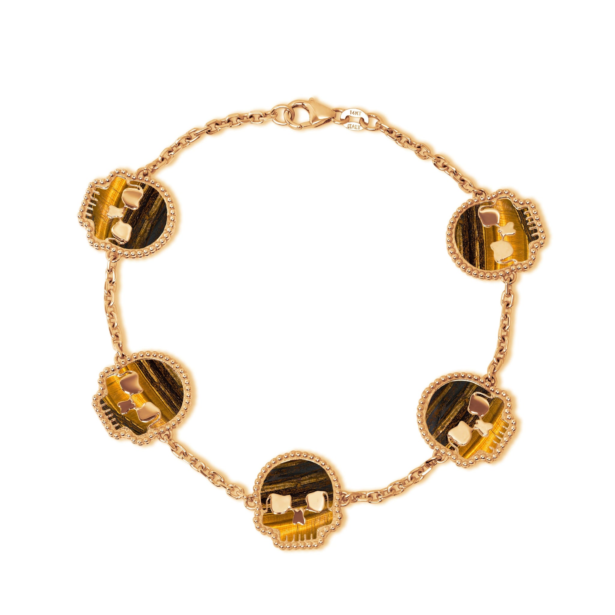 Brown Tiger's Eye Sskuahlly Bracelet