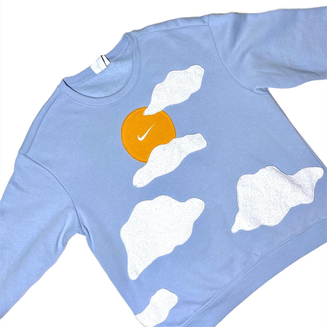 Reworked Nike Sunny Sweatshirt