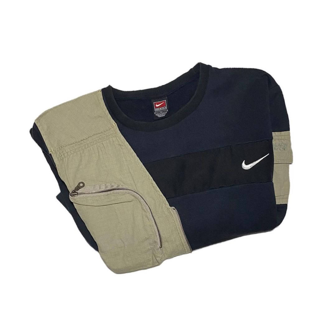 Reworked Nike Pocket Sweatshirt