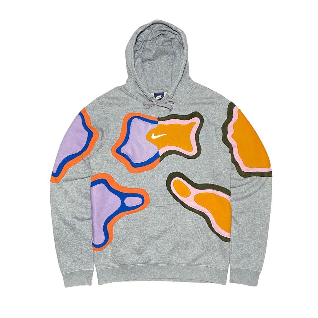 Reworked Nike Thermal Hoodie Lakers Vibes