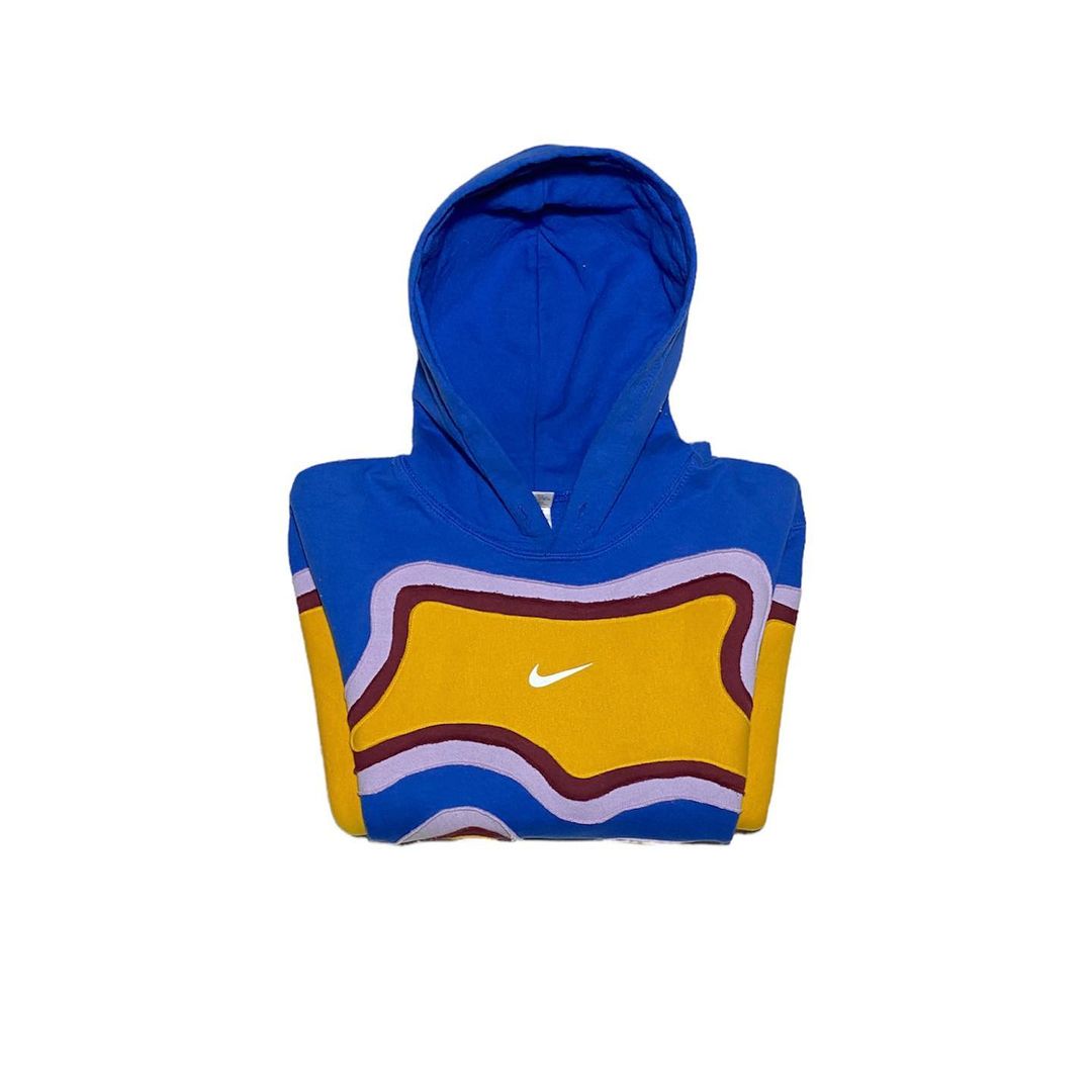 Reworked Nike Thermal Hoodie Blue/Pink/Maroon/Yellow