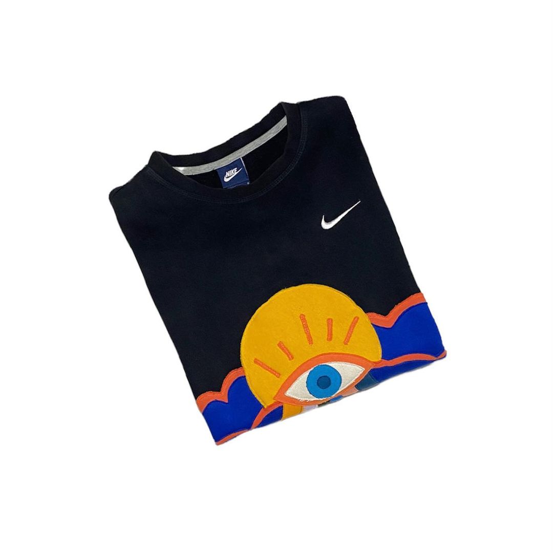 Reworked Nike The Eye Sweatshirt