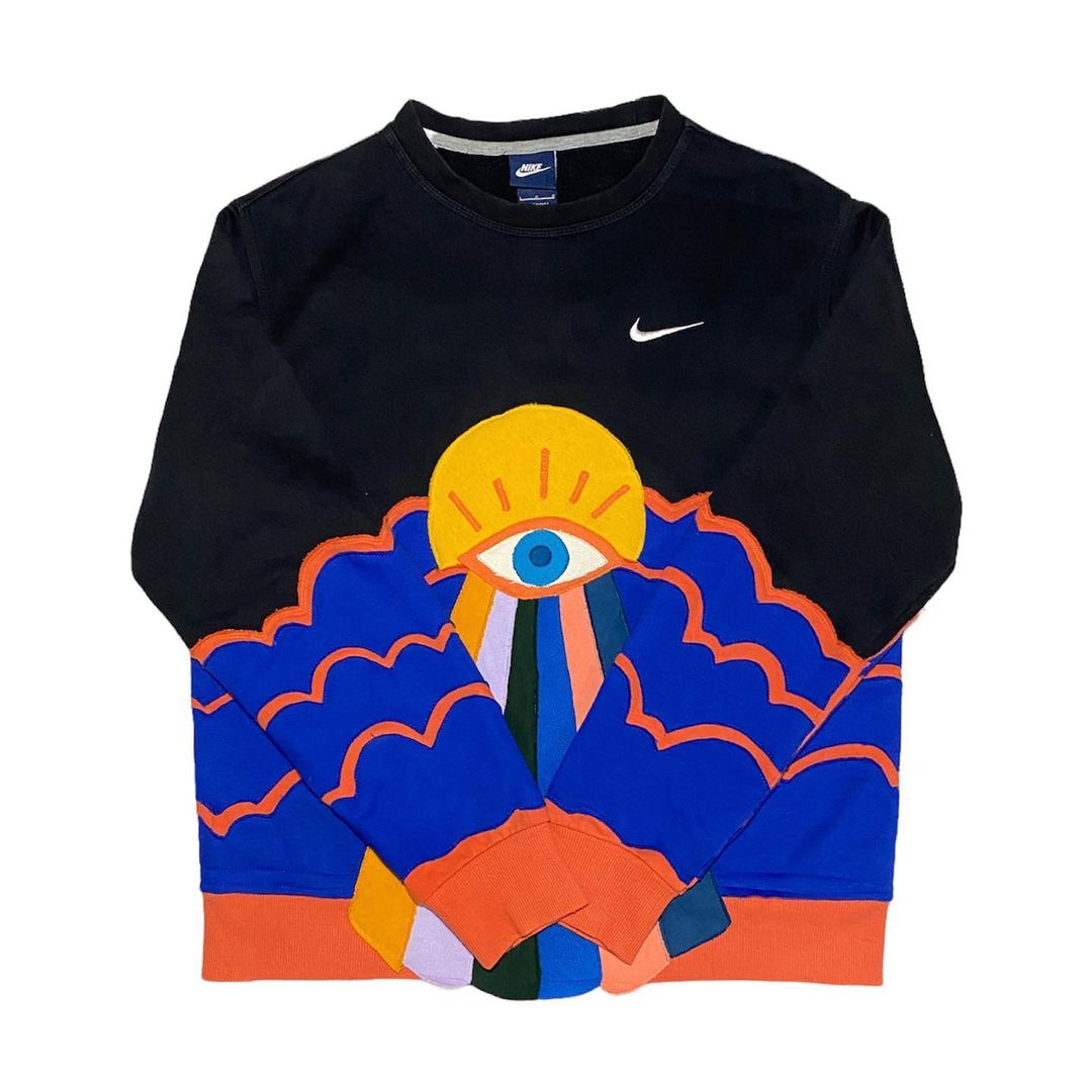 Reworked Nike The Eye Sweatshirt