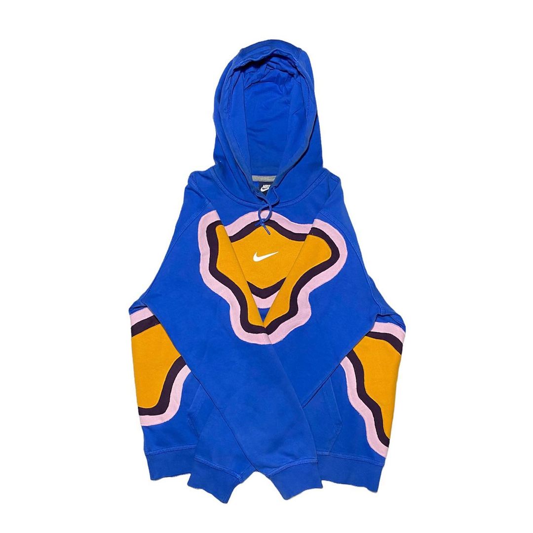 Reworked Nike Thermal Hoodie Blue/Pink/Black/Yellow