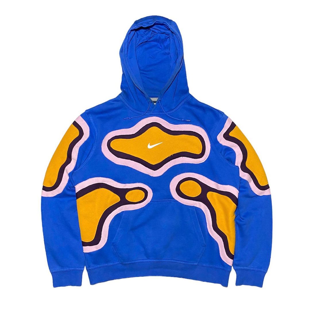 Reworked Nike Thermal Hoodie Blue/Pink/Black/Yellow