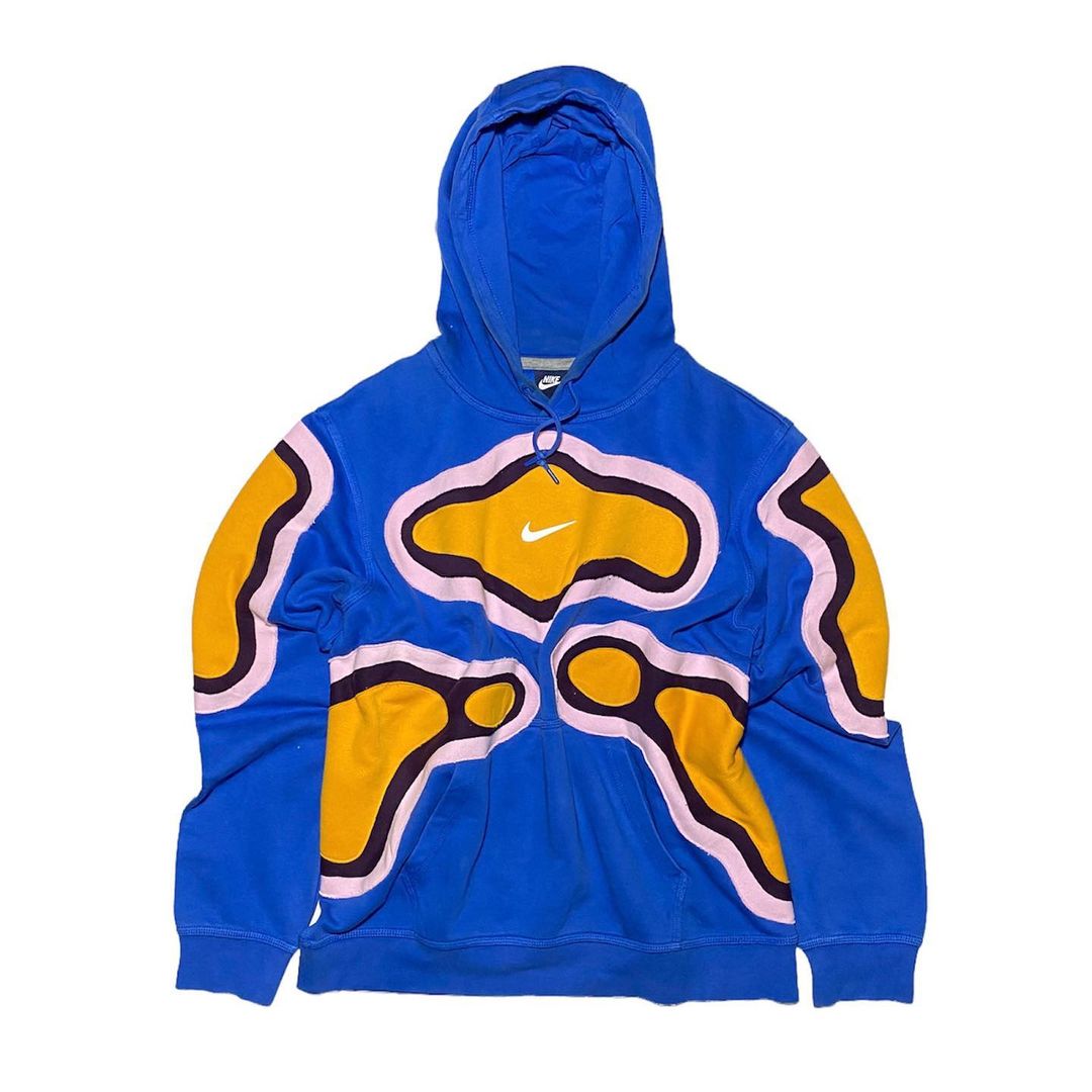 Reworked Nike Thermal Hoodie Blue/Pink/Black/Yellow