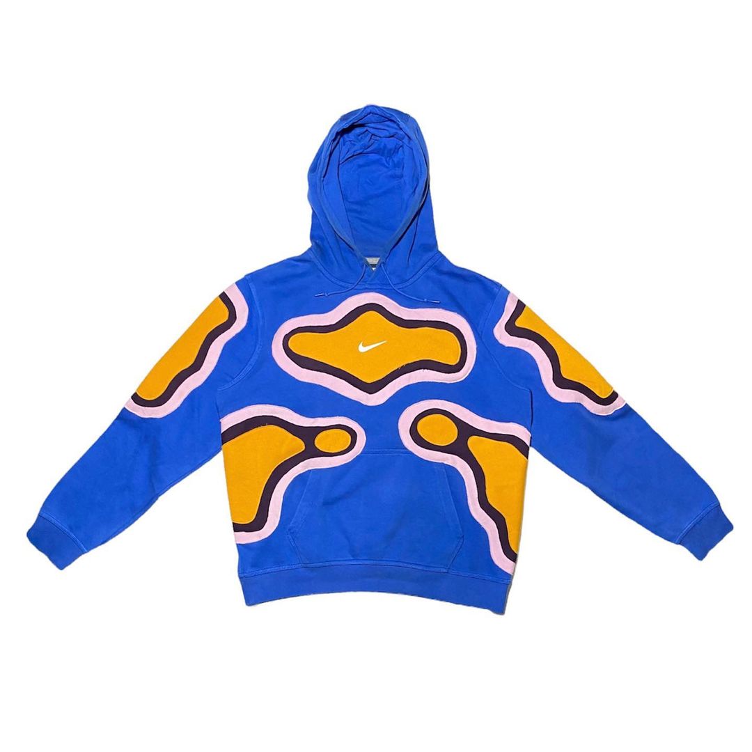 Reworked Nike Thermal Hoodie Blue/Pink/Black/Yellow