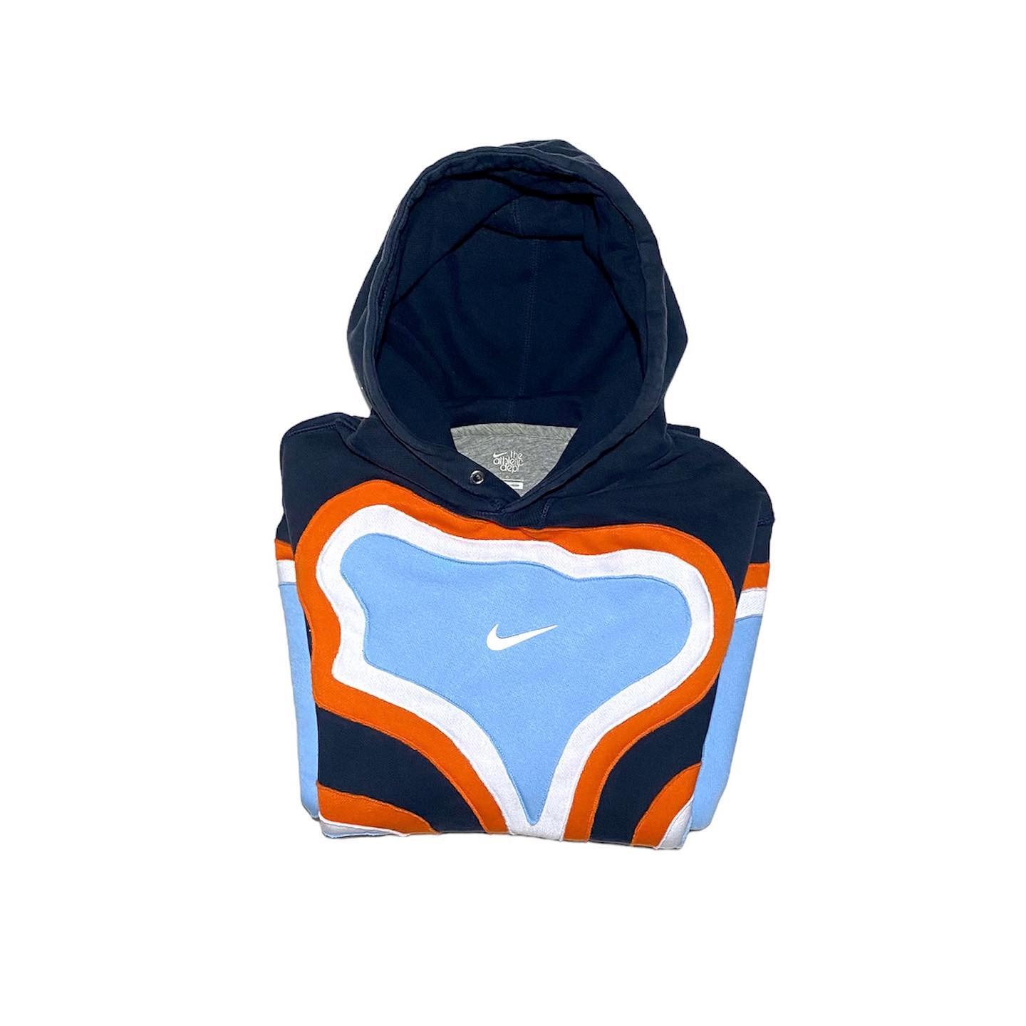 Reworked Nike Thermal Hoodie Navy