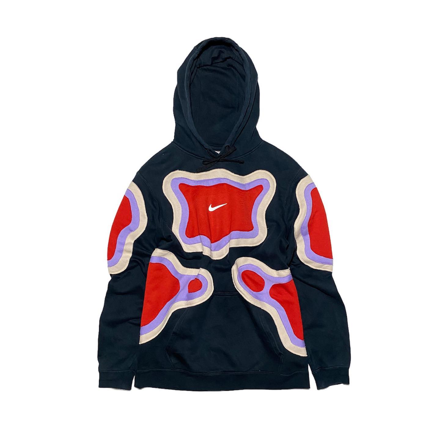 Reworked Nike Thermal Hoodie Blood