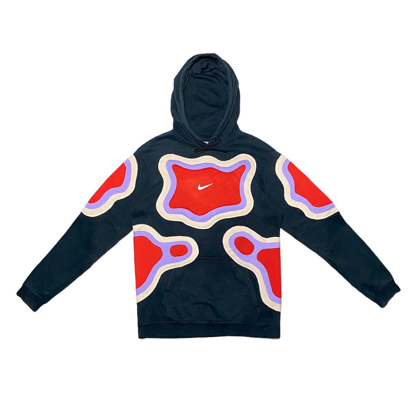 Reworked Nike Thermal Hoodie Blood