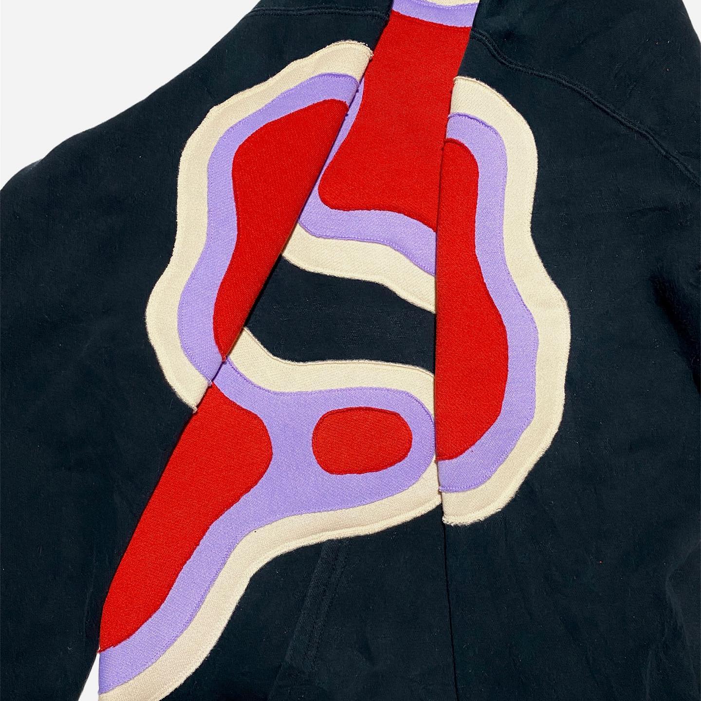 Reworked Nike Thermal Hoodie Blood