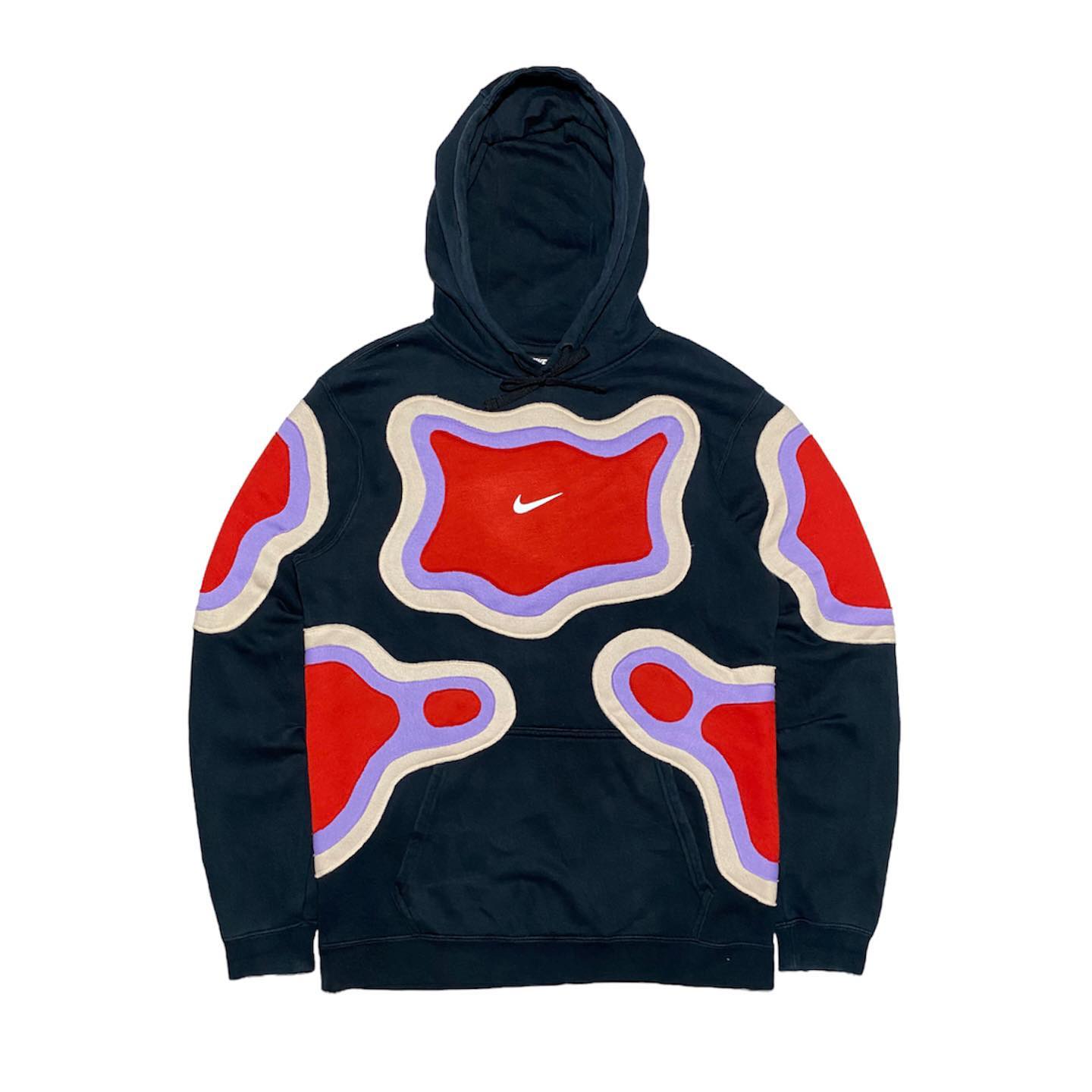 Reworked Nike Thermal Hoodie Blood