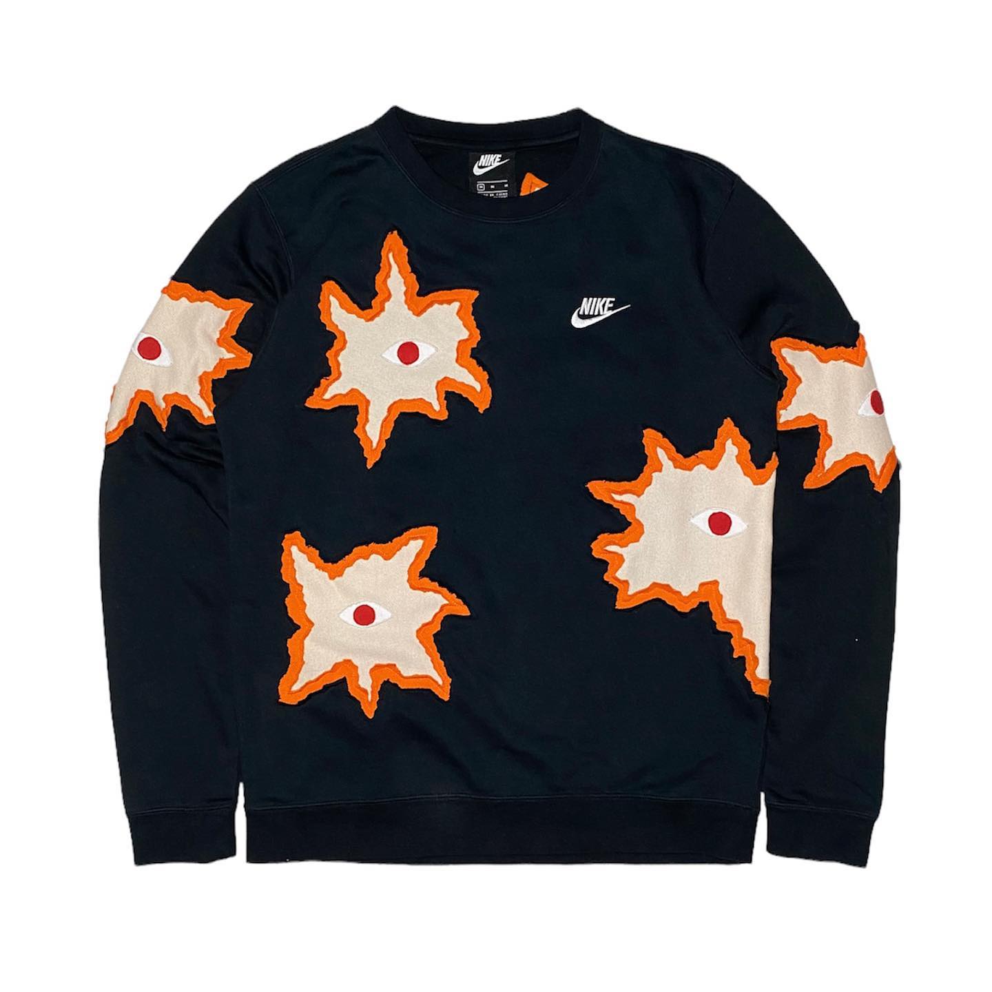 Reworked Nike Bullets Sweatshirt