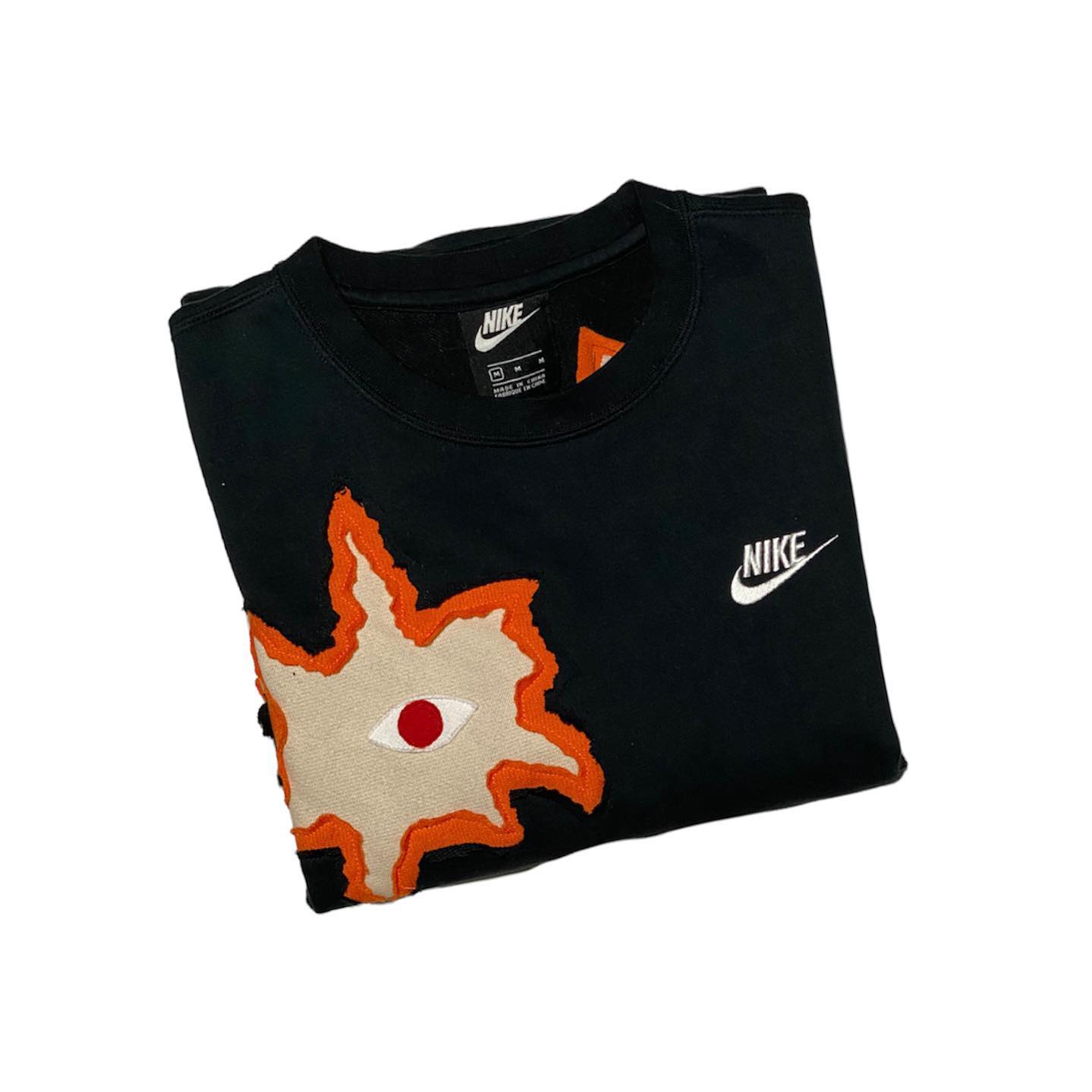 Reworked Nike Bullets Sweatshirt