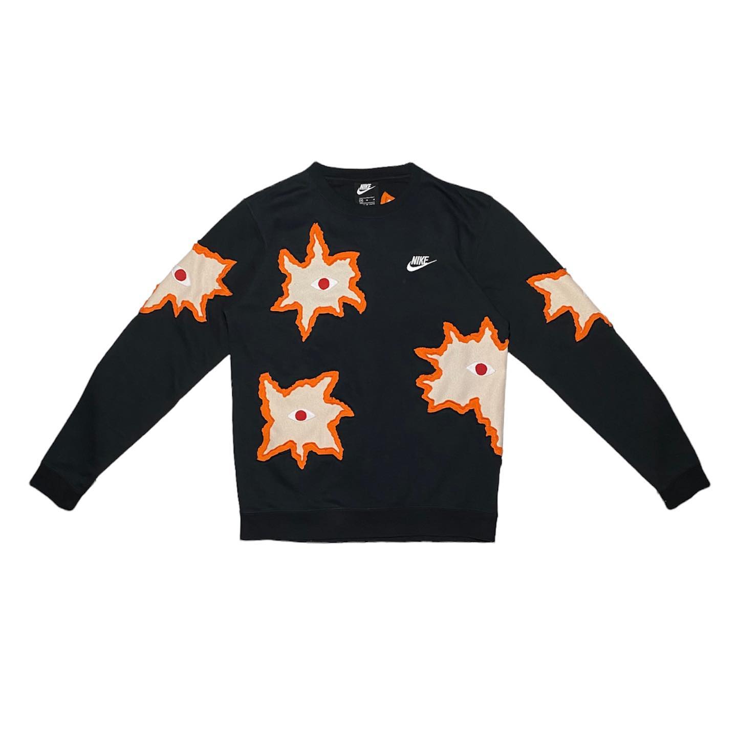 Reworked Nike Bullets Sweatshirt