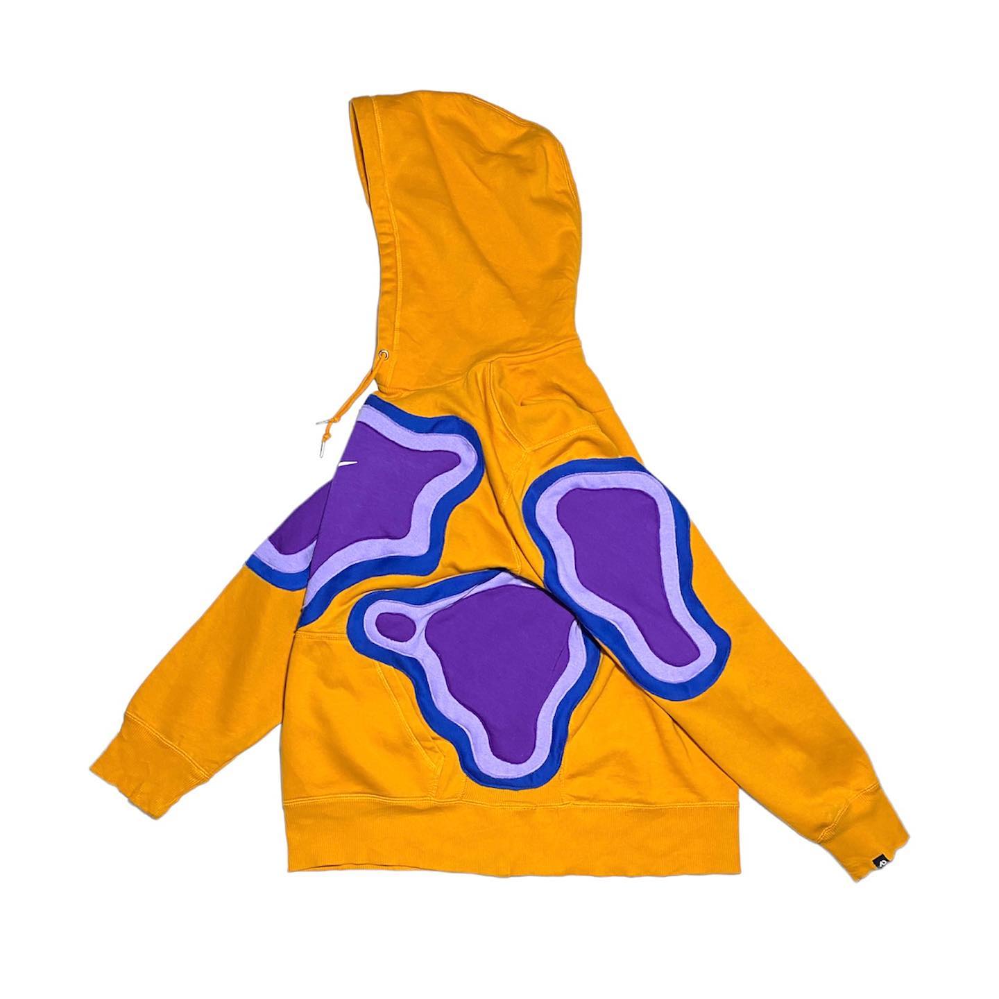 Reworked Nike Thermal Hoodie Lakers