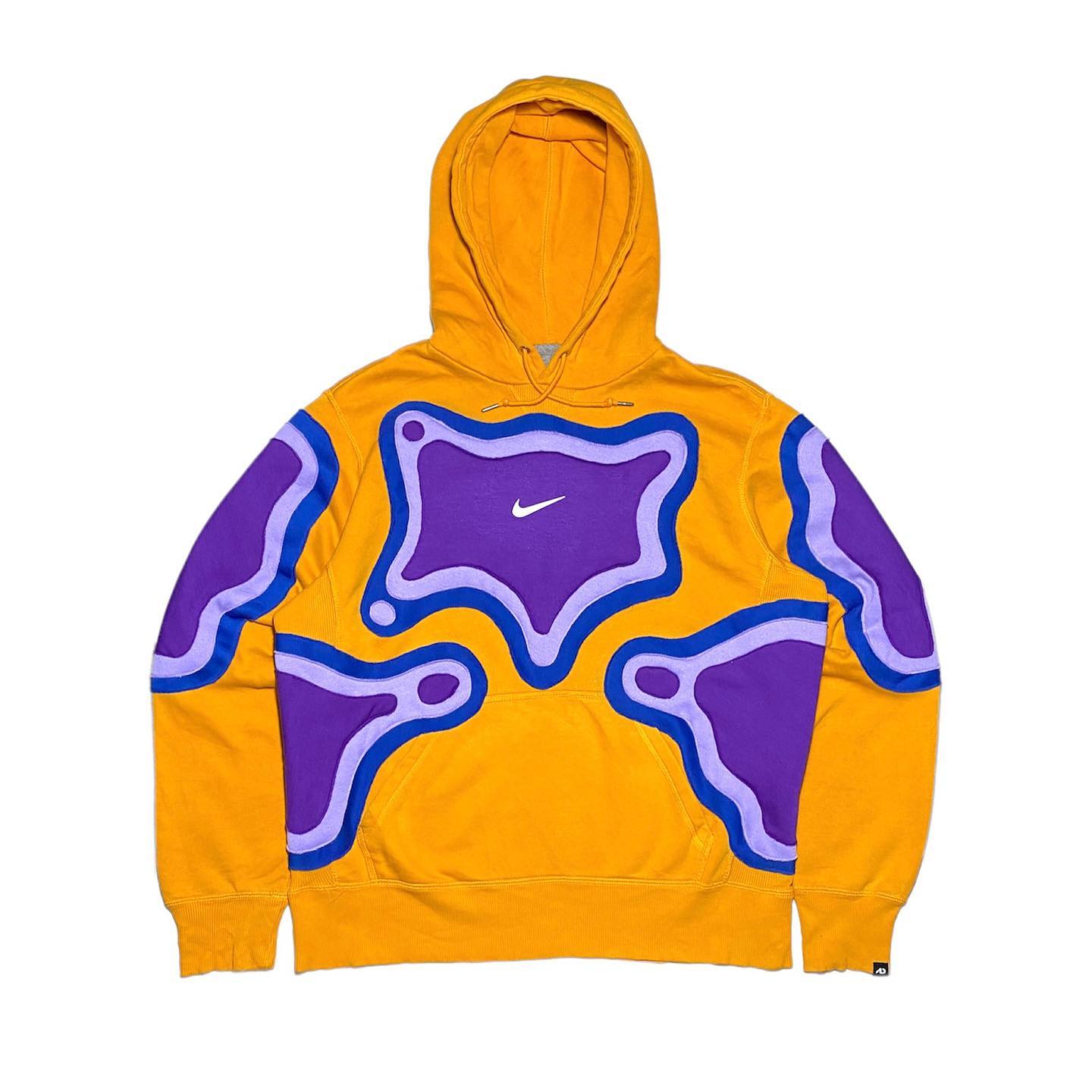 Reworked Nike Thermal Hoodie Lakers